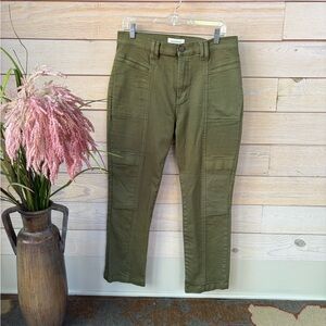 Sundance Women's Olive Cargo Jeans